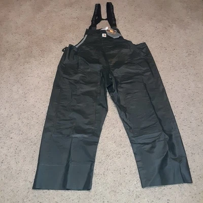 Babero Carhartt Goma Impermeable Vadeadores 2XL Regular Negro Foto 1 de 4