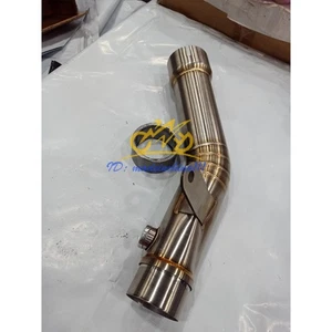 For Kawasaki Ninja ZX6R ZX636 2023 2024 2025 Motorcycle Exhaust Mid Link Pipe - Bild 1 von 6