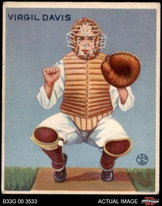 1933 Goudey #210 Virgil Davis Phillies 4 - VG/EX - Afbeelding 1 van 4