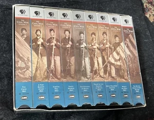 Der Bürgerkrieg: Ein Film unter der Regie von Ken Burns (VHS, 1990, 9-Bänder-Set) - Bild 1 von 5