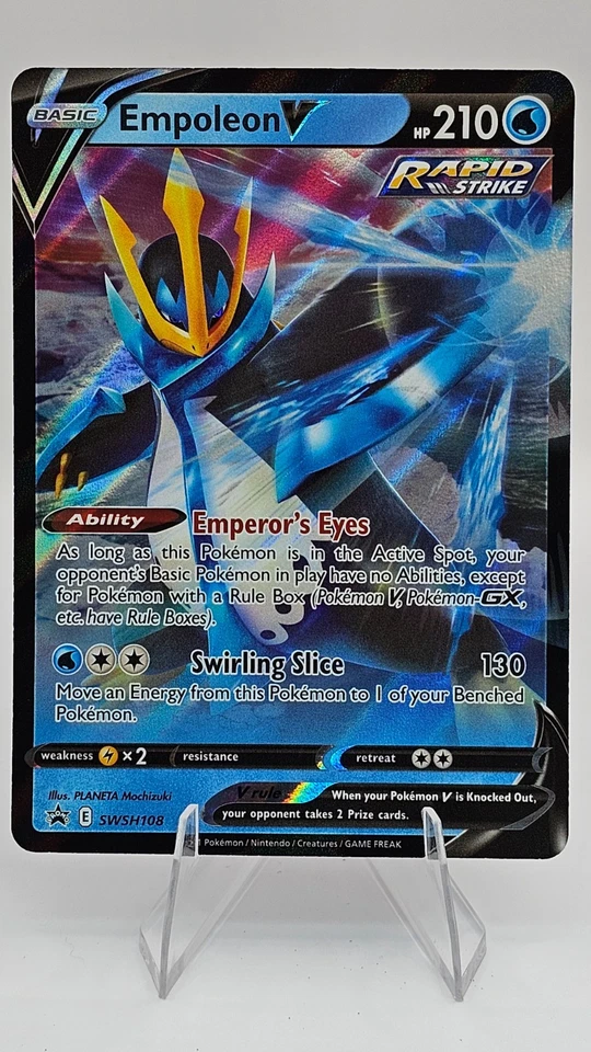 Empoleon V - SWSH108 - SWSH: Sword & Shield Promo Cards (SWSD) - Image 1 of 2