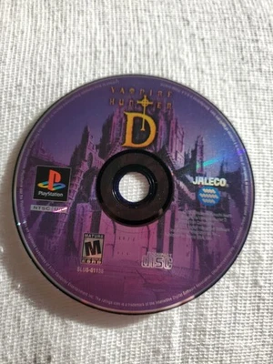 Vampire Hunter D (Sony PlayStation 1, 2000) Probado y funcionando  Foto 1 de 4