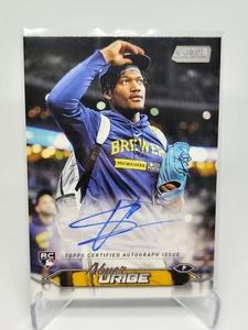 2024 Topps Stadium Club - Autographs Abner Uribe #SCBA-AU (AU, RC) - Bild 1 von 1