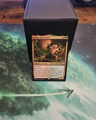 Bumi, Unleashed Earthbending/Landfall Commander Deck EDH MTG Magic the Gathering - Image 1 of 4