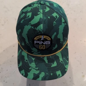 Gorra Ping 110 Flexfit Tech 60 1959-2019 verde camuflaje Snapback - Imagen 1 de 10