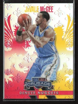 JaVale McGee 2013-14 Panini Crusade #6 Crusade Red /349 Denver Nuggets - Image 1 of 2