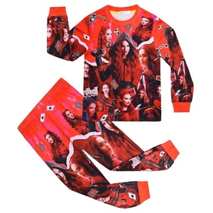 Descendants 4 The Rise of 4-10 Year Old Round Neck Cartoon Girls' Pajama Set - Picture 1 of 69