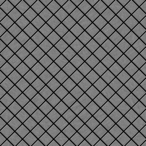 Mosaico azulejo macizo metal acero inoxidable cepillado gris 1,6mm fuerte Diamond-S-B - Imagen 1 de 5