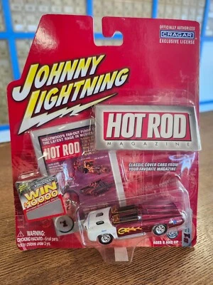 Johnny Lightning Hot Rod Magazine #1 Fireball 500 - Image 1 of 3
