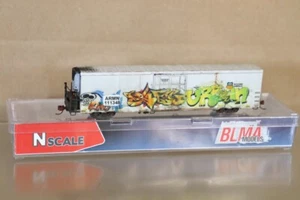 BLMA MODELS 15041 N WEATHERED UNION PACIFIC ARMN TRINITY 64' REEFER CAR 111348 - Picture 1 of 5