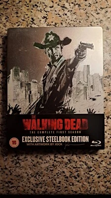 THE WALKING DEAD: SEASON 1 ( BLU-RAY LIMITED EDITION STEELBOOK LIKE NEW ) - Image 1 of 2