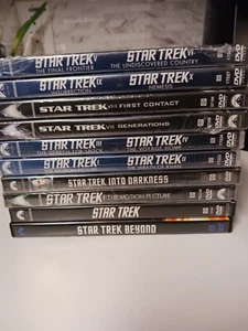 Star Trek dvd Movie Collection, and DVD LOT. all but 2 are factory sealed. - Picture 1 of 4