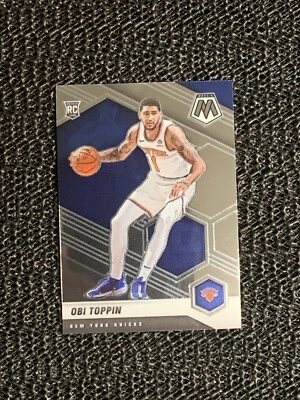 Obi Toppin 2020-21 Mosaic Panini Rookie #220 Card New York Knicks - Image 1 of 2