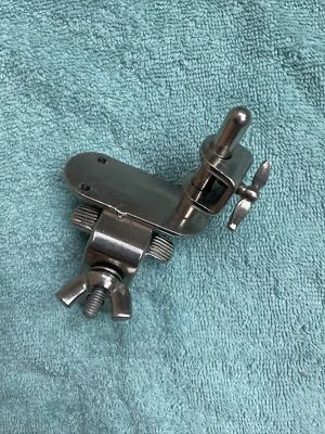 Vintage 50s WFL Ludwig Block Accessory Cowbell Holder Mount Clamp On - Image 1 of 4