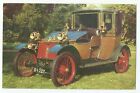 1908 Lanchester, carte postale vintage, voiture automobile britannique 20 ch