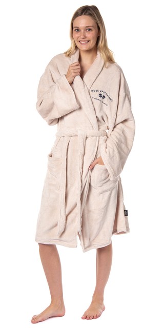 BJÄLVEN Bathrobe, beige, S/M - IKEA