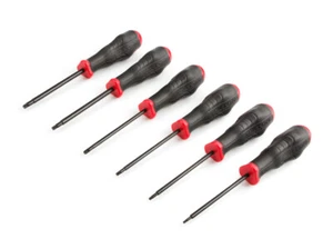 Tekton DHT91006 6 Pc Torx Black Oxide Blade Screwdriver Set T10-T30 MADE IN USA - Picture 1 of 6