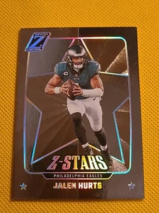 JALEN HURTS 2022 PANINI ZENITH Z-STARS PHILADELPHIA EAGLES ZS-17 🏈 - Picture 1 of 8