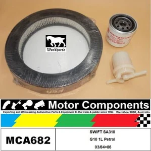 FILTER SERVICE KIT for SUZUKI SWIFT SA310 G10A 1L Petrol 03/84>10/84 - Picture 1 of 3