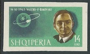 1963 ALBANIA SPAZIO BIKOVSKY 14 L NON DENTELLATO MNH ** - VA45-2 - Picture 1 of 1