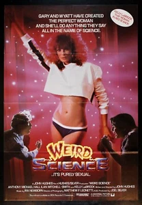 WEIRD SCIENCE 💥 CineMasterpieces RARE ORIGINAL MOVIE POSTER KELLY LEBROCK 1985 - Picture 1 of 1