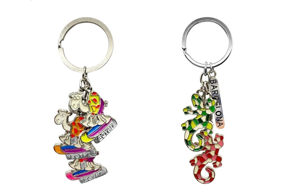 Vintage Unisex Charm Keychains - Image 1 of 1
