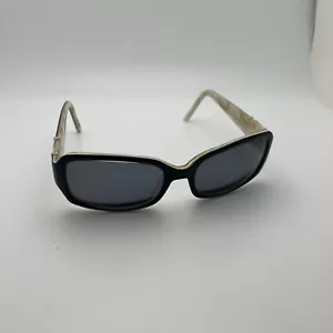 PARKE PK 6001 Black/White/Cream Color AUTHENTIC SUNGLASSES FRAMES ONLY 56-18-135 - Picture 1 of 12
