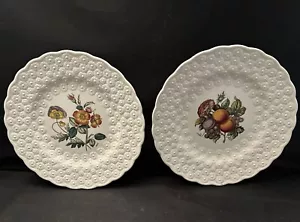 Copeland Spode Luncheon Plate Wild Rose No. 9 And Fruits And Flowers - Picture 1 of 5