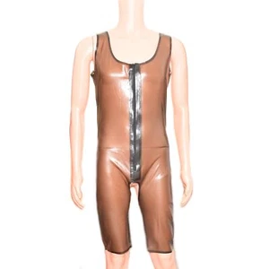 Latex Body ouvert with Zipper Latex 0,4 mm Size:XL(319) - Bild 1 von 6