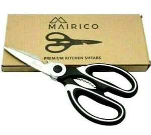 MAIRICO Ultra Sharp Premium Heavy Duty Kitchen Shears – Multi-Purpose Scissors - Picture 1 of 5