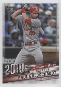 2020 Topps Update Best Celebration of the Decades Paul Goldschmidt #DB-PG