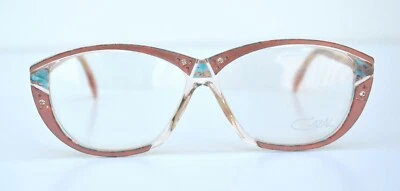 Gafas Cazal Vintage - NOS - Mod. 313 - Col. 632 - Oro, Rosa, Azul Mármol, Piedras Foto 1 de 3
