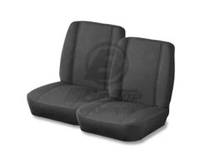 Bestop Trailmax II Classic Vinyl Front Seat-Black for Jeep CJ7/YJ/TJ 39429-01 - Picture 1 of 5
