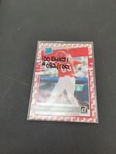 RANDY AROZARENA rc 2020 Donruss 100 EMOJI #d /100