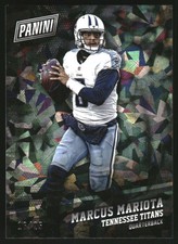 2017 Panini Black Friday Cracked Ice #7 Marcus Mariota /25