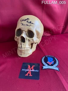 Elliott Fullam autographed signed replica skull Terrifier 3 Jonathan Beckett - Picture 1 of 3