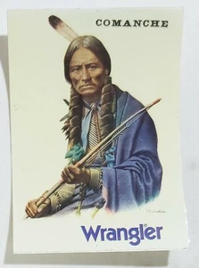 I102574 160/tt ADESIVO Vintage - WRANGLER Comanche - Picture 1 of 4