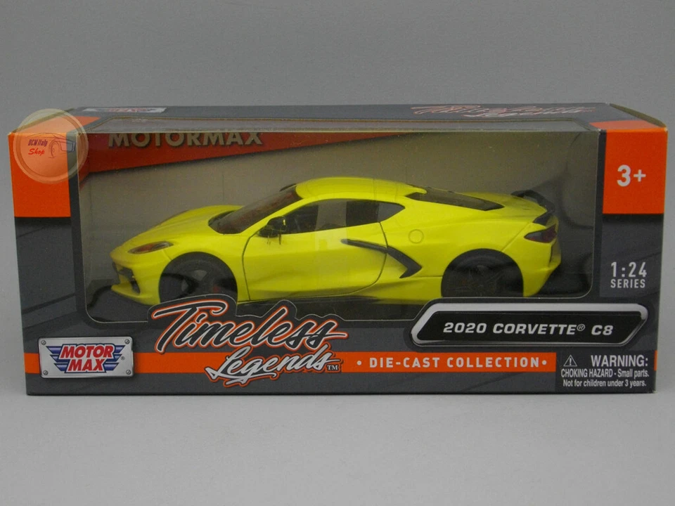 Chevrolet Corvette C8 (2020) - Motormax 1:24 - MX79360YE - Immagine 1 di 1