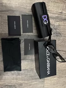 DOLCE & GABBANA DG 3080 501 Eyeglasses Frame Italy D&G 53mm Fast Shipping Rare! - Picture 1 of 6