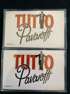 PAVAROTTI -TUTTO PAVAROTTI VOL I & II-  1990 DOUBLE MEXICAN TAPE   - Picture 1 of 4