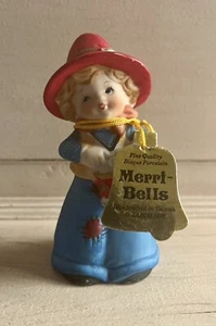 1978 Jasco “Merri Bells” ~ Little Drummer Boy Porcelain/Bisque Holiday Decor - Picture 1 of 8