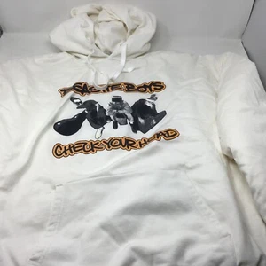 Beastie Boys check your head weiß Hoody XXL Herren Neu - Bild 1 von 4