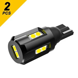 2x Reverse Backup Lights 921 T15 LED Bulbs 6000K Xenon White CANBUS Error Free - Picture 1 of 8