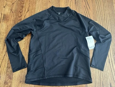 Pulôver Athleta Whistler fusível gola simulada tamanho médio preto #788374 - Imagem 1 de 4