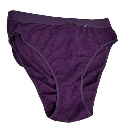 Vintage Van Dale Hi Cut Purple Rio Panties Size 7 New - Image 1 of 4