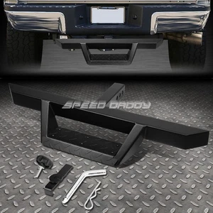 FOR 2" RECEIVER UNIVERSAL 32.5"X 2.25" BLACK TRAILER TOW HITCH STEP BAR+PIN&CLIP - Picture 1 of 9