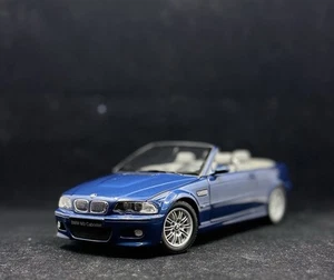 1/18 Kyosho BMW E46 M3 Cabriolet Topacio Azul Con Caja VENDEDOR DE EE. UU. - Imagen 1 de 15