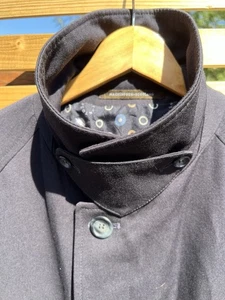 Mackintosh Scotland Men's Smart dress wool Overcoat, 90’s Size large, 62cm Ptp - Picture 1 of 9