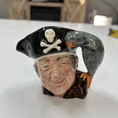 Mini jarra Royal Doulton Long John 1951 plateada hecha en Inglaterra mini jarra Foto 1 de 4