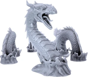 Sea Serpent Miniature | Monstruo de Wargaming RPG escala 28-32 mm | Miniaturas épicas - Imagen 1 de 8